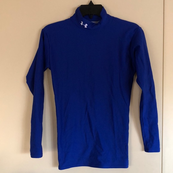 Under Armour Other - Under Armour Blue Turtleneck Longsleeve